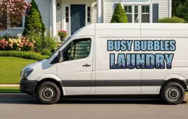 Busy Bubbles Delivery Van