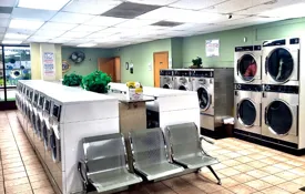 Busy Bubbles Laundry Interior
